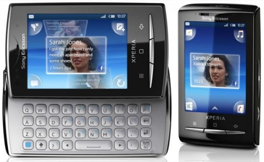 sony ericsson xperia x10i mini pro. Vídeo Sony Ericsson X..