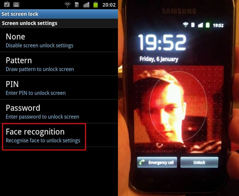 I9000-face-unlock
