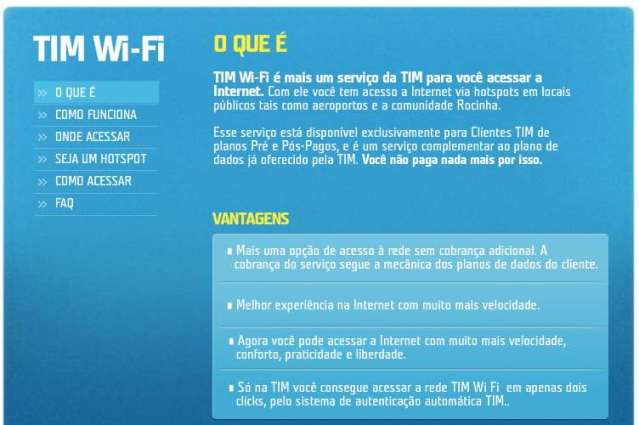 tim wifi