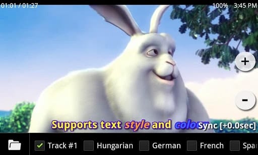 MX-player aplicativo player de vídeo