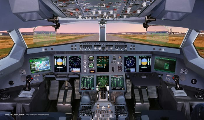 Airbus A350 showcase