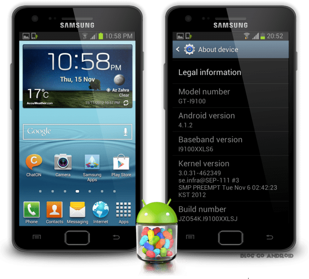 Como atualizar o Galaxy S2 II para o Android 4 1 2 Jelly 