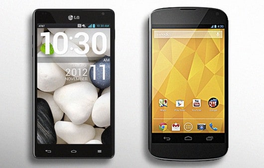 Hack transforma LG Optimus G em um Nexus 4