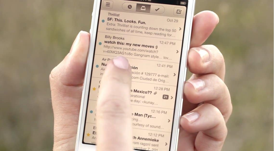 Revolucionário app Mailbox para iPhone chegou, mas a lista é de espera