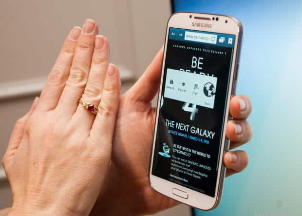 Controle o smartphone com movimentos