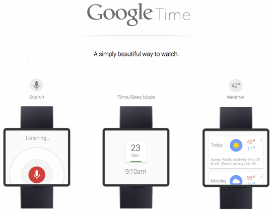 Google pode estar trabalhando em smartwatch com Google Now