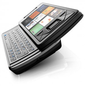 Sony Xperia X1, lançado em 2008 com Windows Mobile