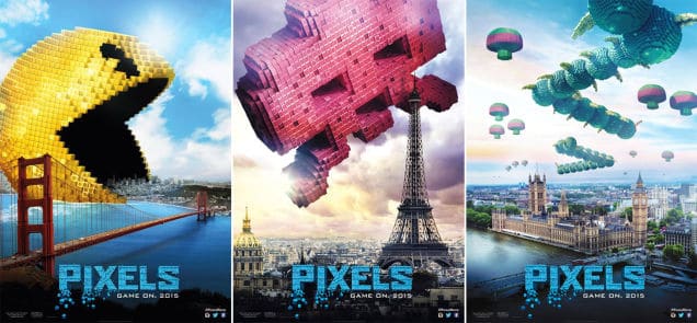 Filme "Pixels" - Nostalgia com Adam Sandler, Pac-Man e DK.