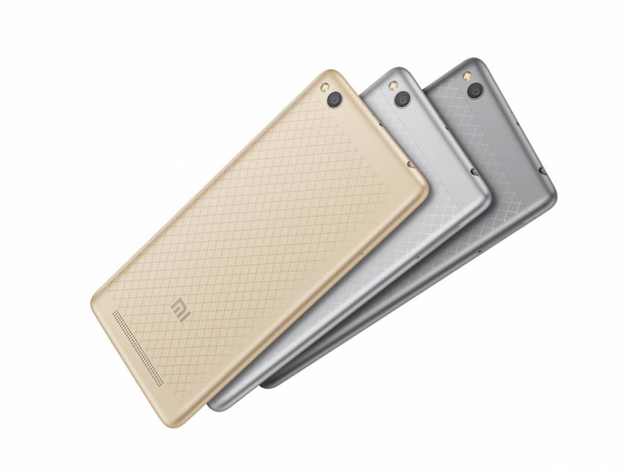 Redmi 3 possui corpo inteiro em aço esconvado e texturizado na parte de trás. redmi-3-2