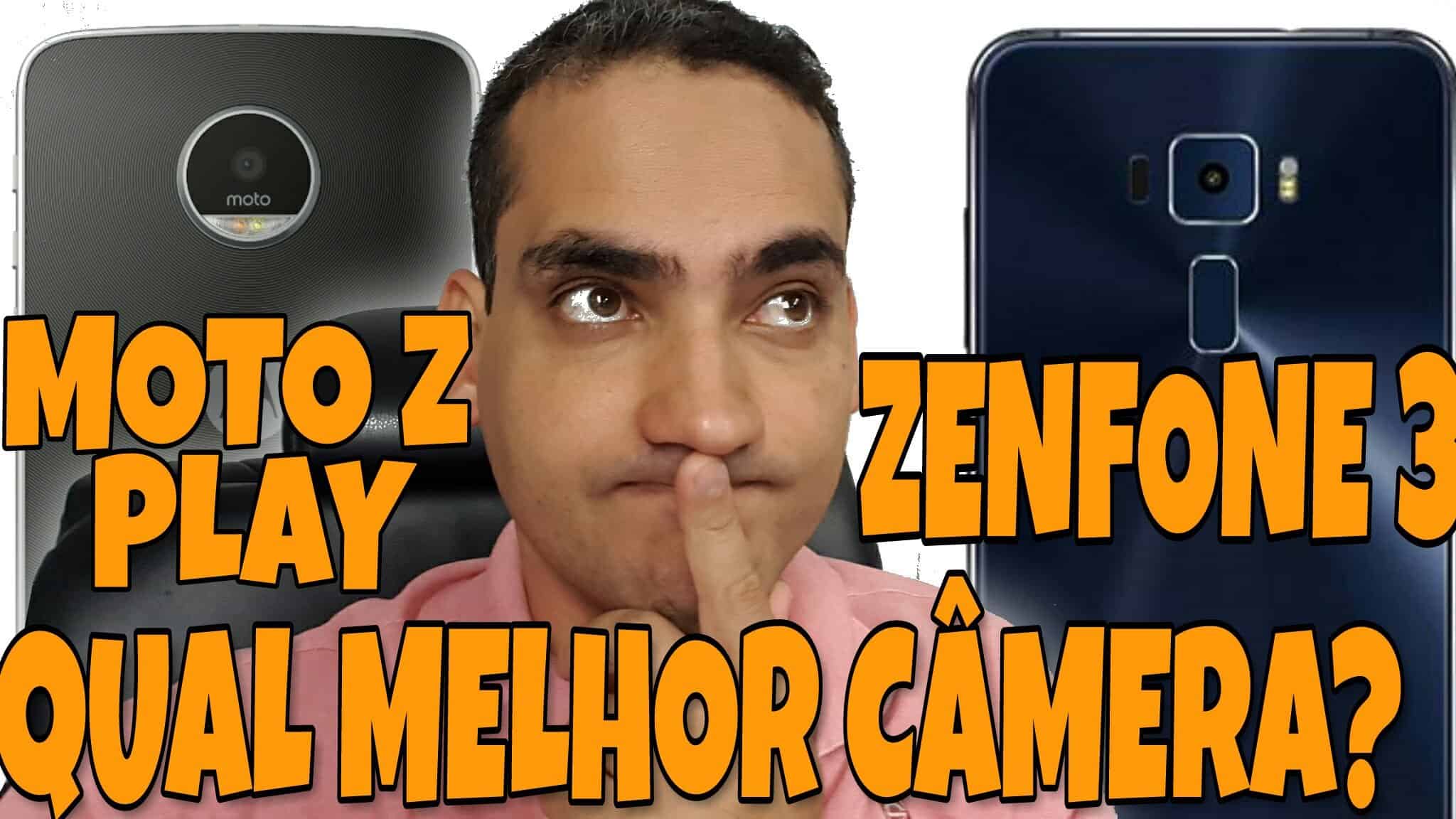 Zenfone 3 vs Moto Z Play: Quem tem a melhor câmera?