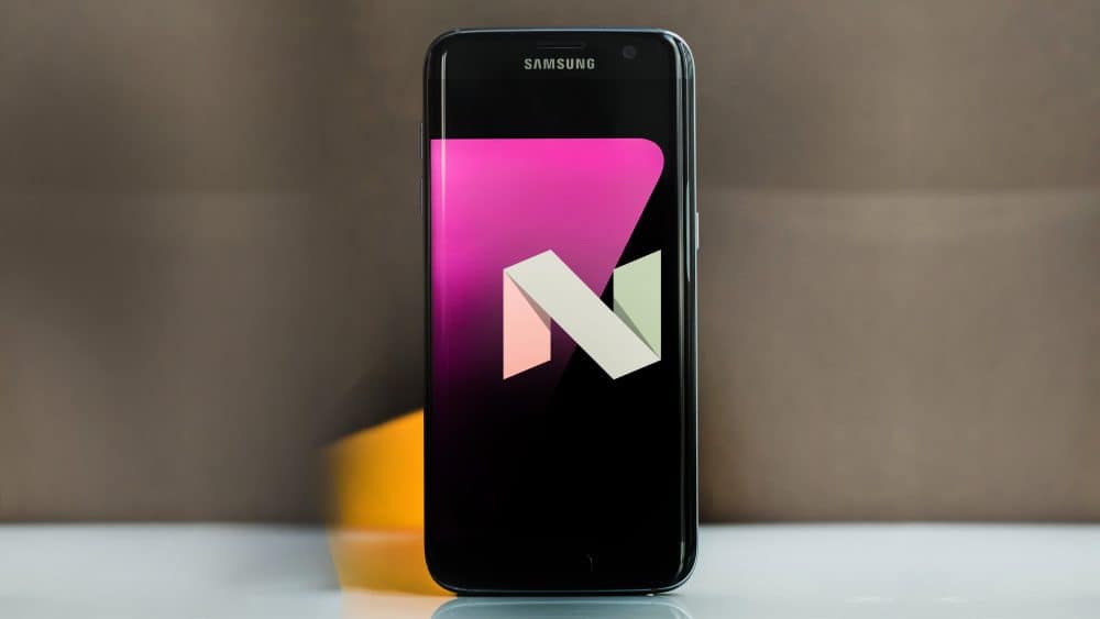 galaxy s7 edge nougat
