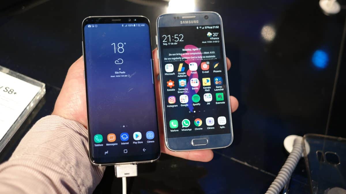 Galaxy S8 vs galaxy S7 Galaxy S8 vs galaxy S7