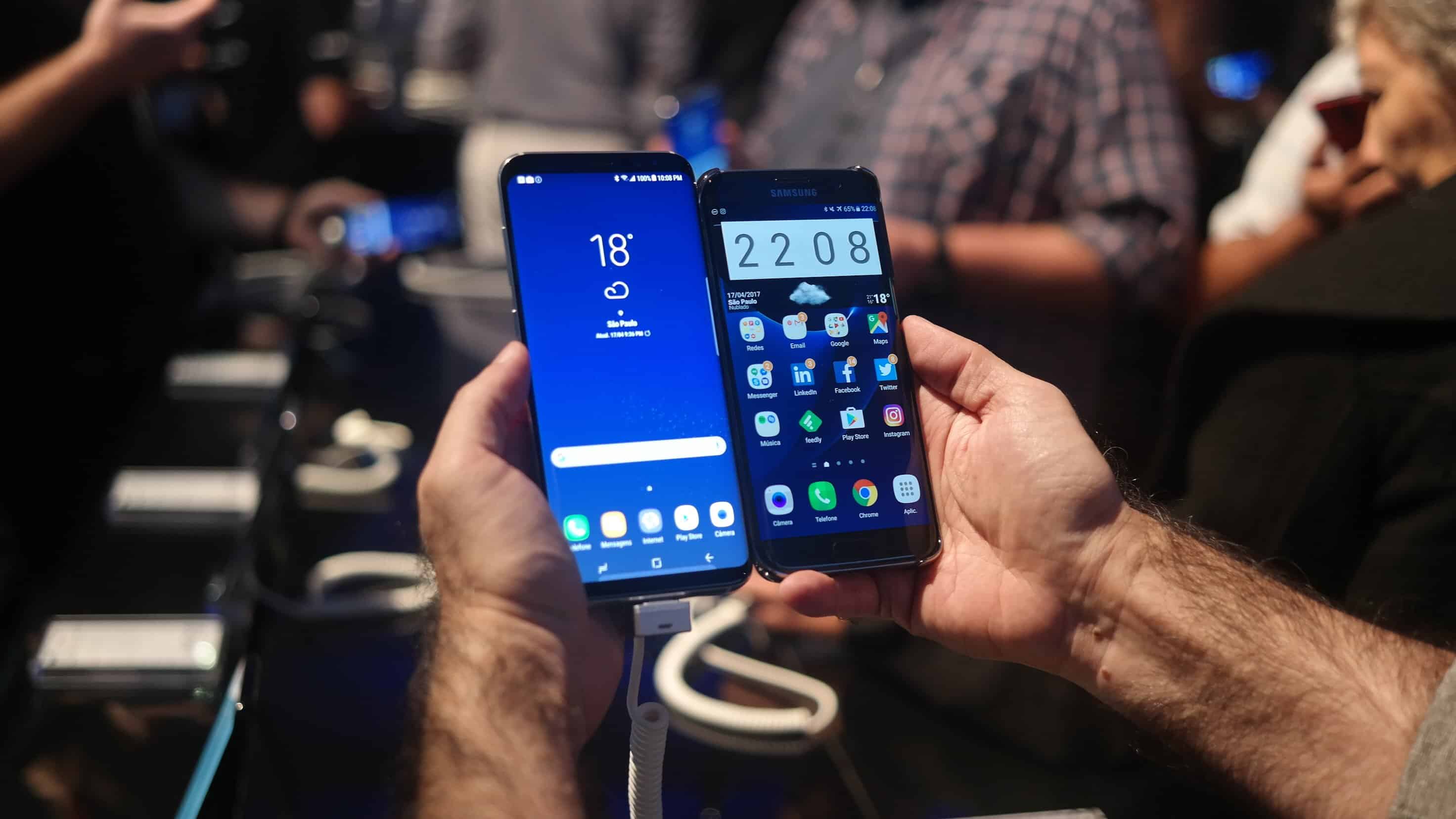 Galaxy S8 Plus vs Galaxy S7 Edge Galaxy S8 Plus vs Galaxy S7 Edge