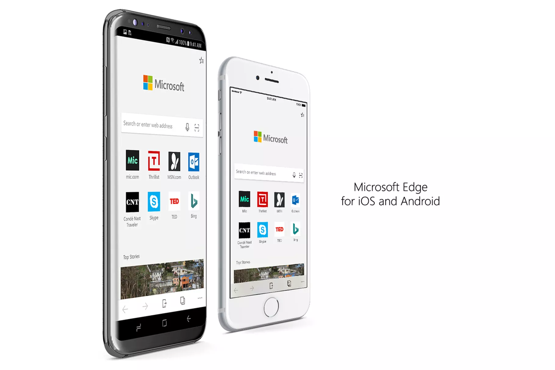 microsoft edge andorid ios