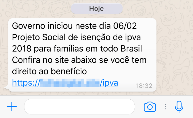 golpe whatsapp ipva destaque