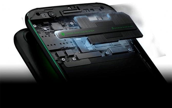 Xiaomi Black Shark resfriamento