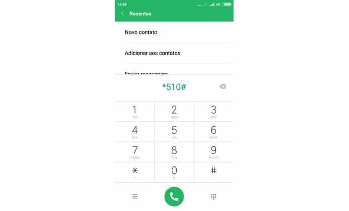 como achar seu numero no celular