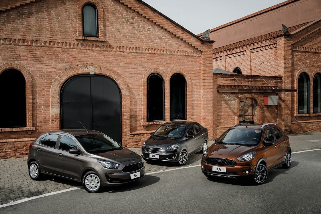 Ford Ka 2019 chega reestilizado e cheio de tecnologia