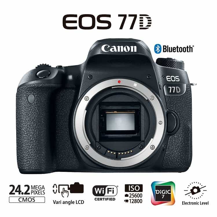 canon EOS 77D