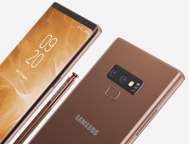 galaxy note 9 fortnite