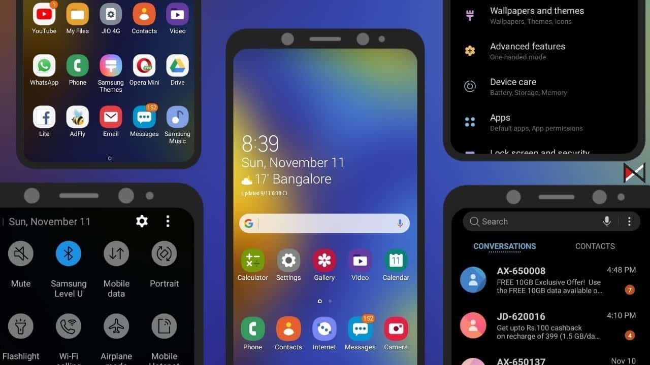 samsung one ui