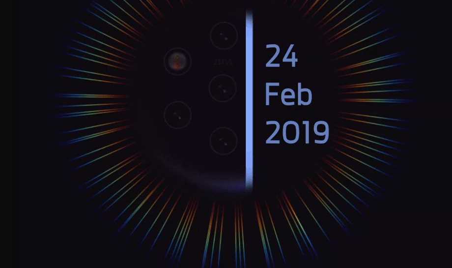 Imagem mostra as 5 câmeras do Nokia 9 Imagem mostra as 5 câmeras do Nokia 9