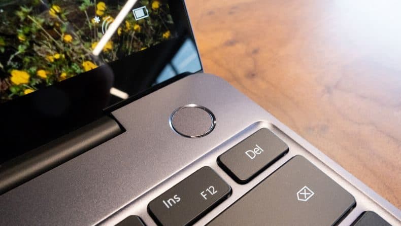 huawei matebook 13 leitor de impressões digitais huawei matebook 13