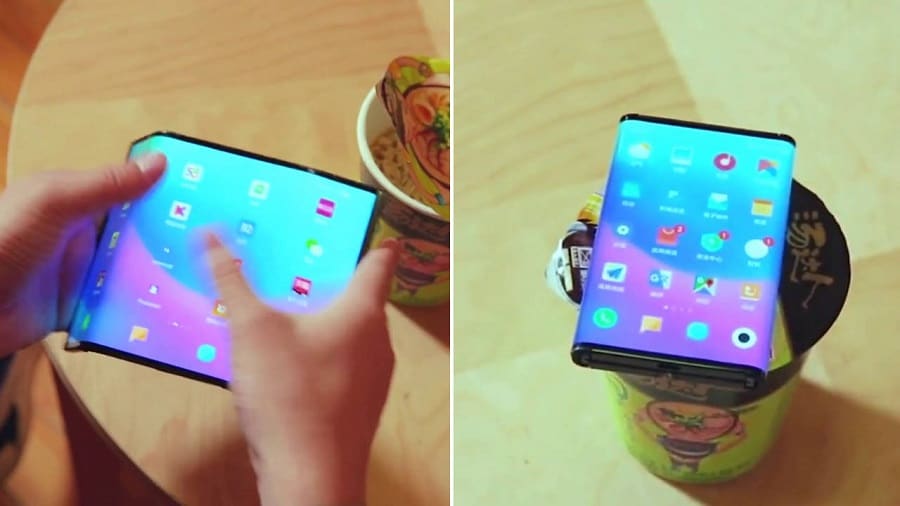 Xiaomi Mi Flex xiaomi dobrável