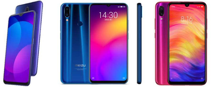 redmi note 7 vs oppo f11 vs meizu note 9
