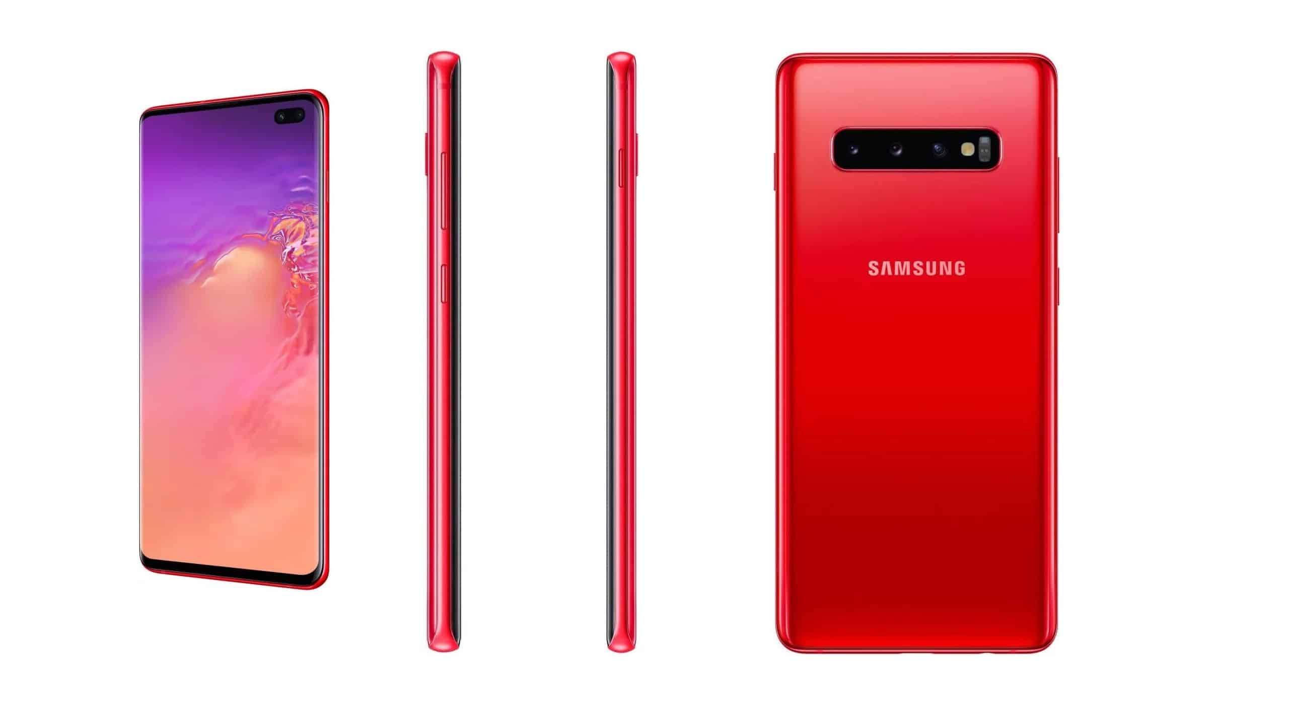 Galaxy S10 e S10+ ganharão uma nova opção de cor