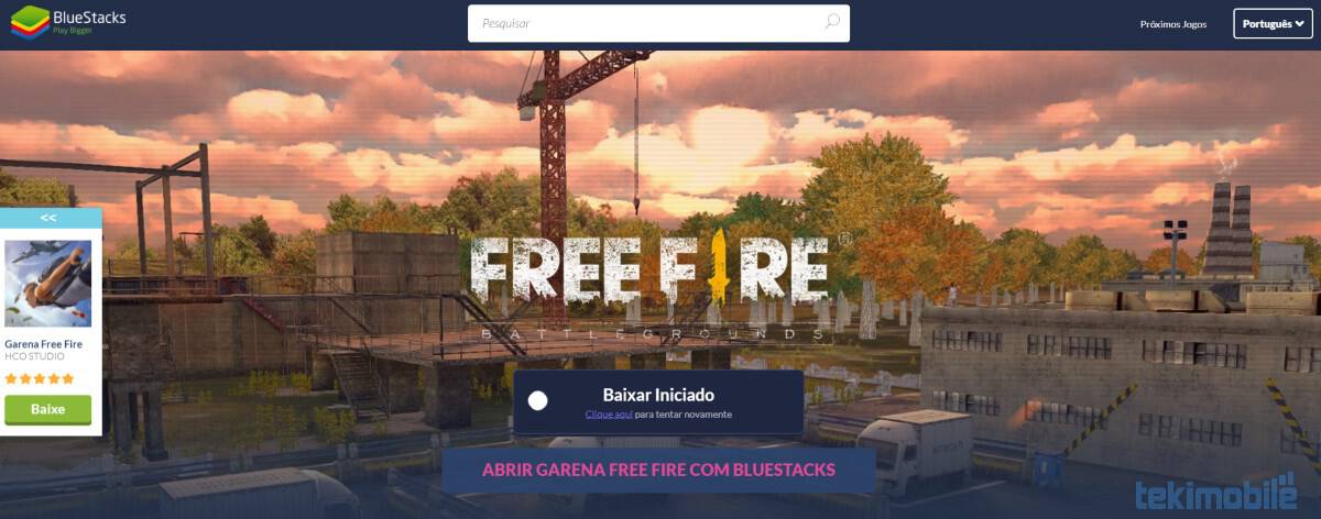 Como Jogar Garena Free Fire No Pc Pelo Android Tekimobile