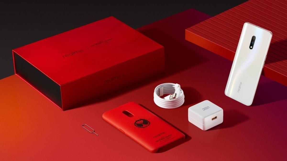 Esse é o Realme X Spider-Man Edition