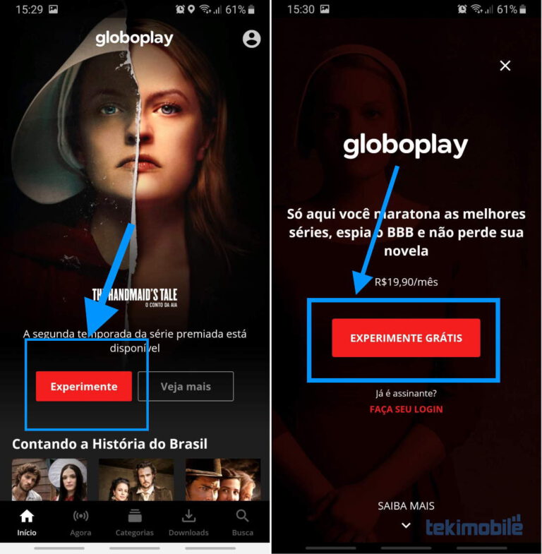 globo on line agora