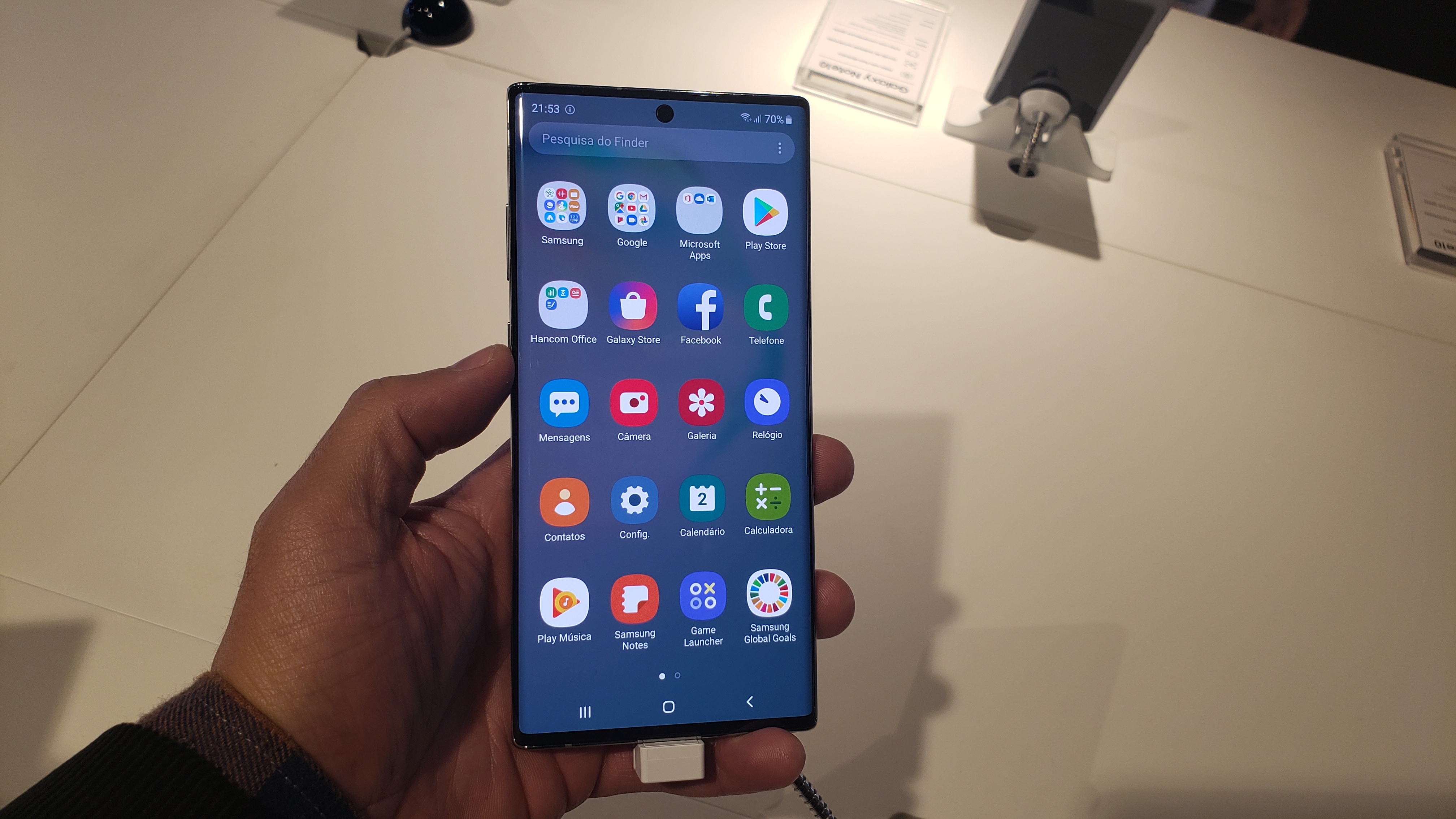 Galaxy Note 10 chega no Brasil custando a partir de R$ 5.299