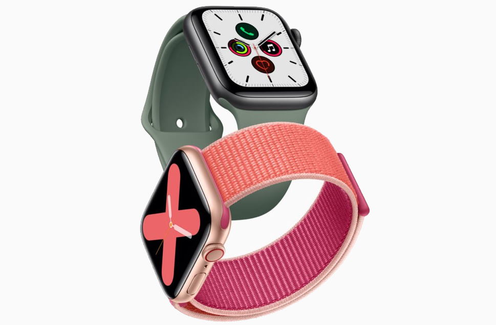 Apple Watch Series 5 tem tela que fica sempre ligada sem perder bateria