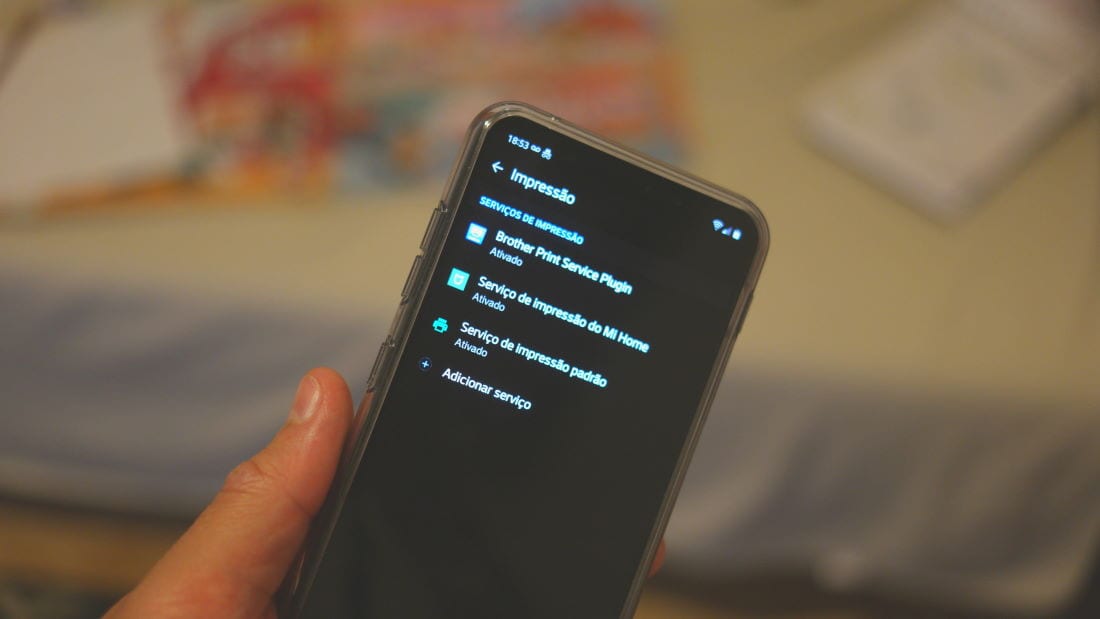 Como imprimir a partir de um smartphone Android