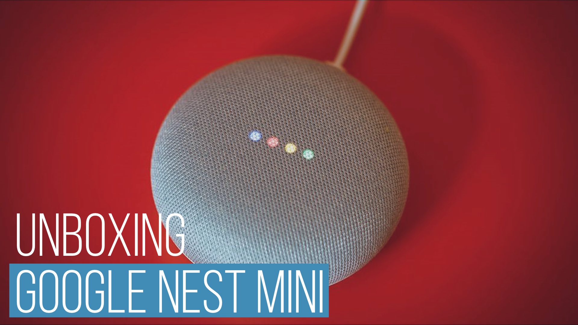 Google Nest mini: Hands-on e unboxing do alto-falante inteligente