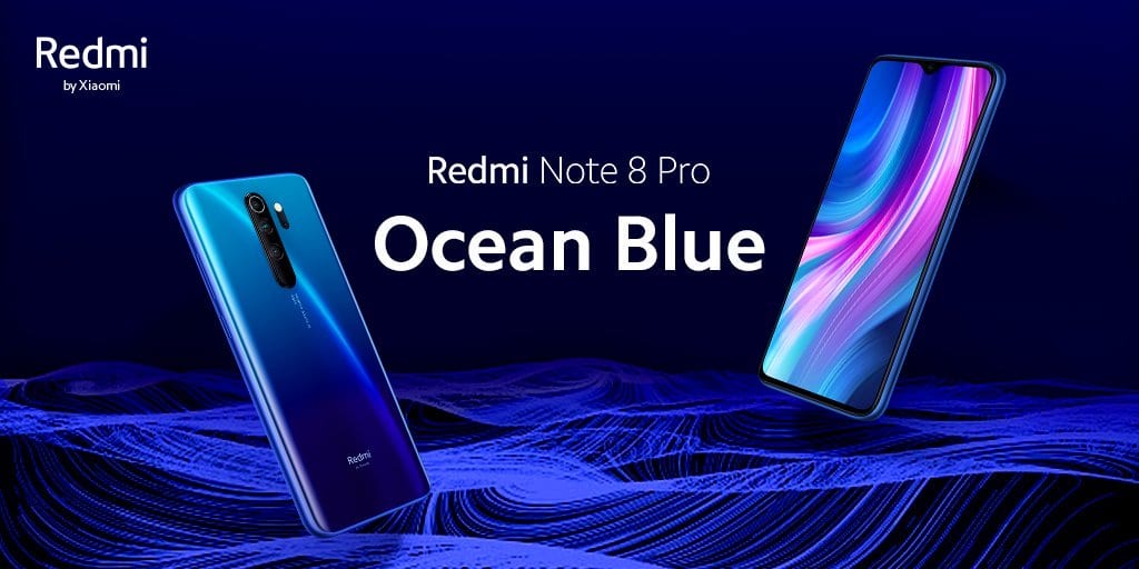 redmi note 8 pro azul