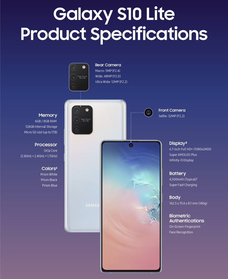 Galaxy S10 Lite vs Galaxy S10e, S10 e S10 Plus: o que realmente mudou? | Tekimobile