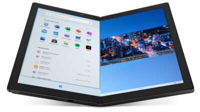 Smartphones? Não, Lenovo e Intel mostram tablets dobráveis que viram notebooks