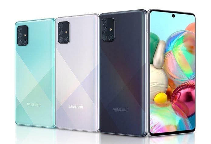 Galaxy A71 com conexão 5G será lançado nos EUA