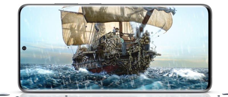 Galaxy S20 frente