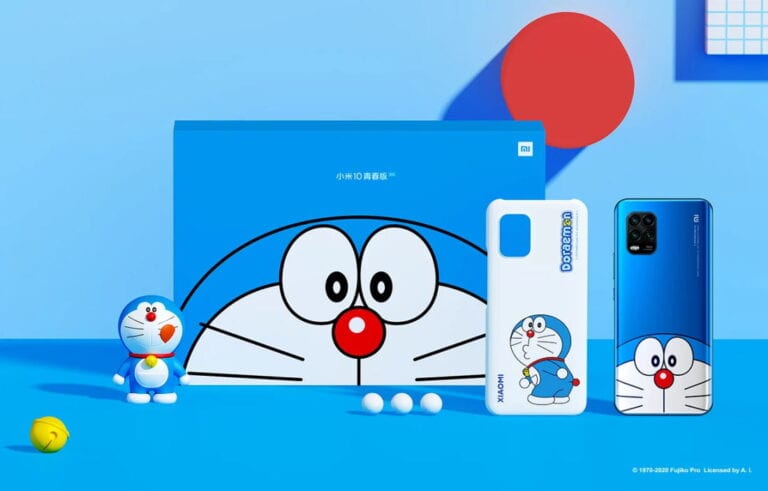 Xiaomi Mi 10 Youth Doraemon Limited Edition Ã© lanÃ§ado | Tekimobile