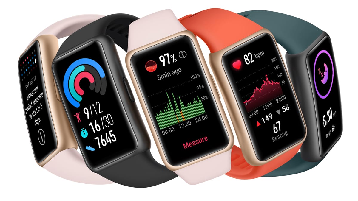mi band 6 vs huawei 6