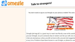 O algum site omegle igual Free chat