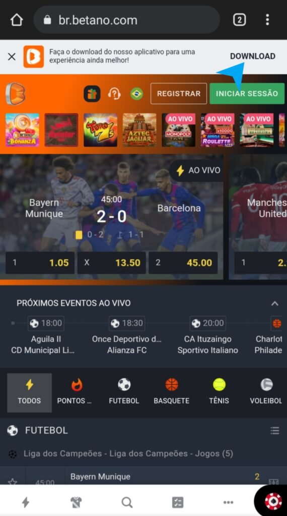 betano android download