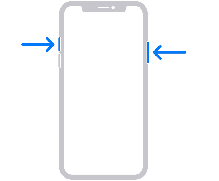 iPhone X e posterior - Como tirar print no iPhone?