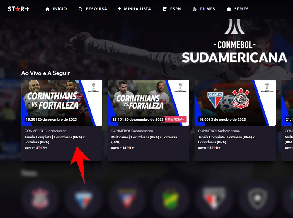 Como assistir Corinthians e Fortaleza online: ao vivo e gratuitamente no celular ou computador 7