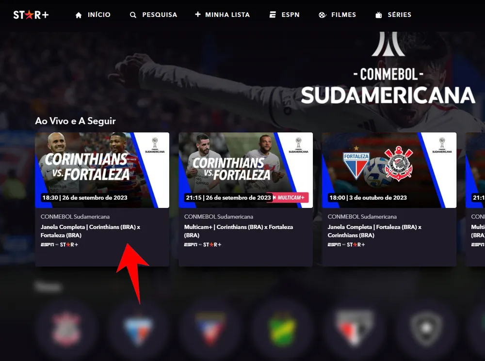 Como assistir Corinthians e Fortaleza online: ao vivo e gratuitamente no celular ou computador 4
