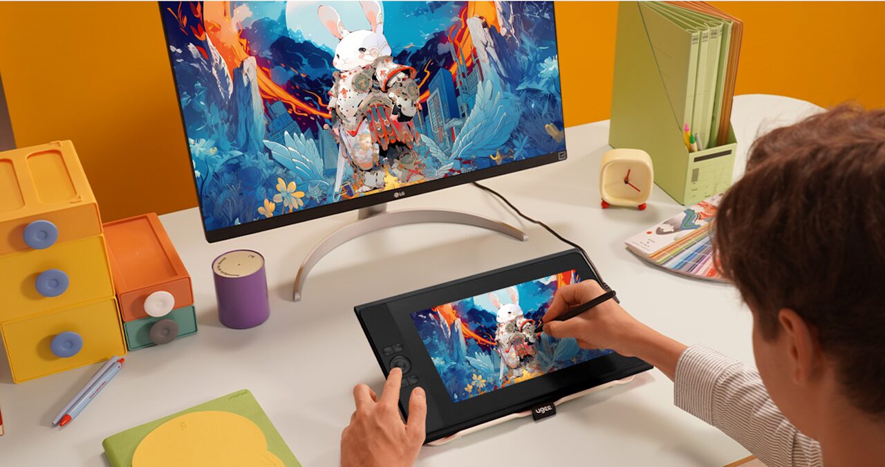 A Revolução da Arte: O Monitor de Desenho UE12 da UGEE Ilumina Cada Tonalidade e Revela Cada Cor 2
